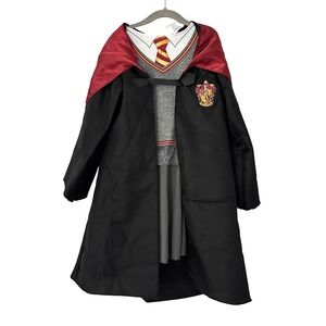 Harry Potter Hermione Granger Gryffindor Robe Dress Costume Girl Size S/P(4-6x)